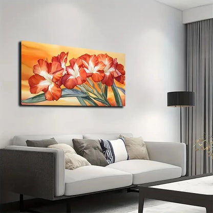 The Petals Present A Bright Wall Art Canvas Office Home Room Framed 120x60cm - Bella Home Decor