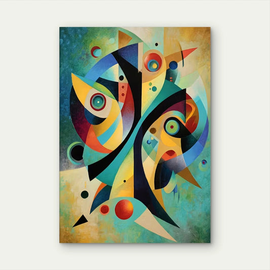 Modern Neutral Abstract 60x90cm Metal Print Ready to Hang