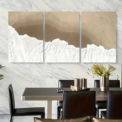 3pcs Beach Ocean Metal Print Ready to Hang Art - Bella Home Decor