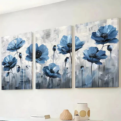 3pcs Modern Botanical Painting Canvas Unframed - High Quality Print 100% Australian Made Wall Canvas