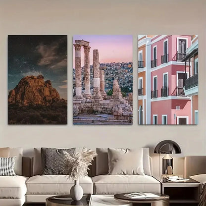 3pcs Joshua Tree National Park Metal Print Ready to Hang Art