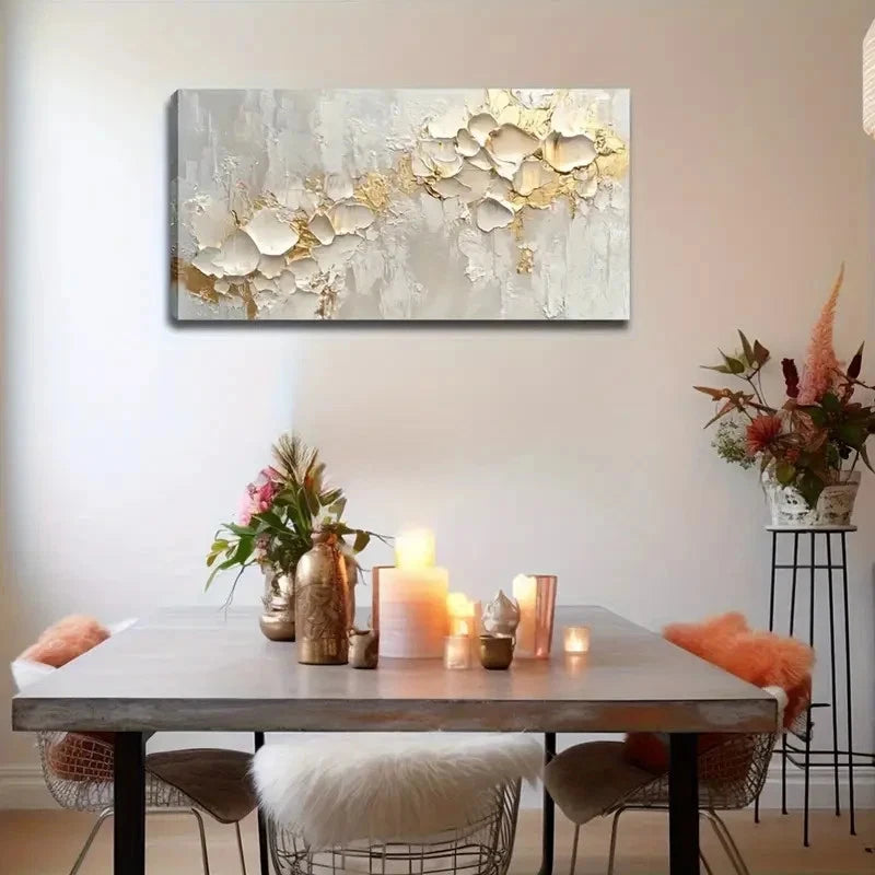 Spots Abstract Design Wall Art Canvas Office Home Room Framed 120x60cm