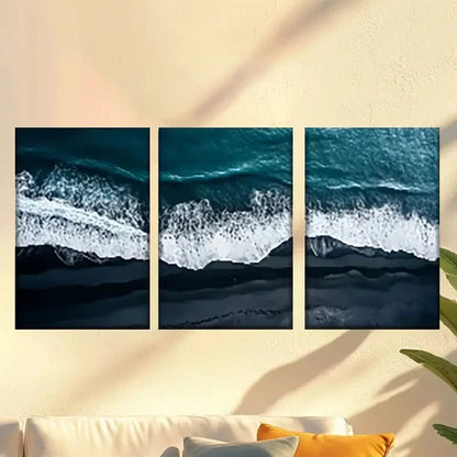 3pcs the ocean canvas print Wall Art Set Canvas Framed 40x60cm - High Quality Print 100% Australian Made Wall Canvas Ready to Hang