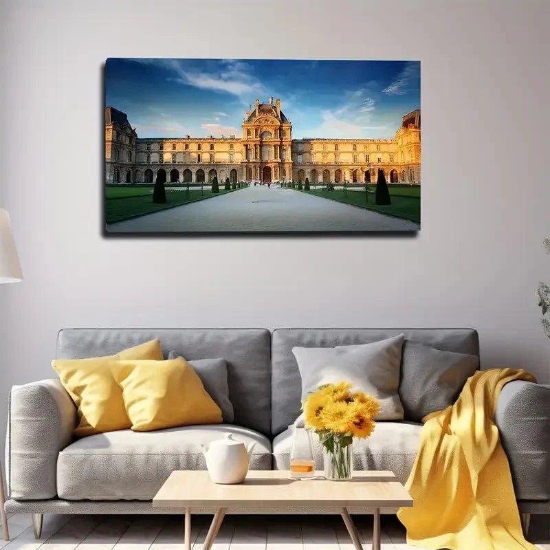 Unique Building Suitable Wall Art Canvas Office Home Room Framed 120x60cm