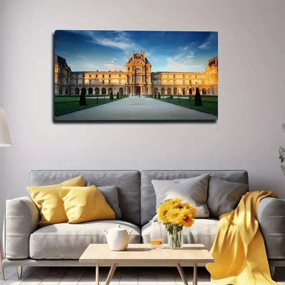 Unique Building Suitable Wall Art Canvas Office Home Room Framed 120x60cm