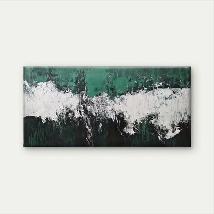 Abstract Black and White Wall Art Canvas Office Home Room Framed 120x60cm