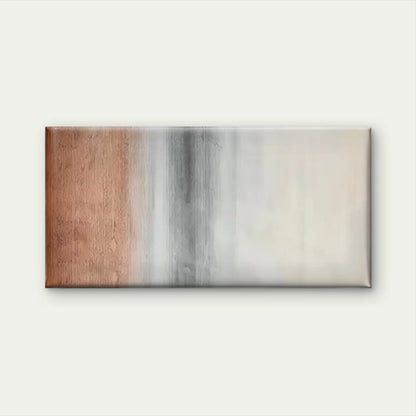 Brown Black White Grey Paint Wall Art Canvas Office Home Room Framed 120x60cm