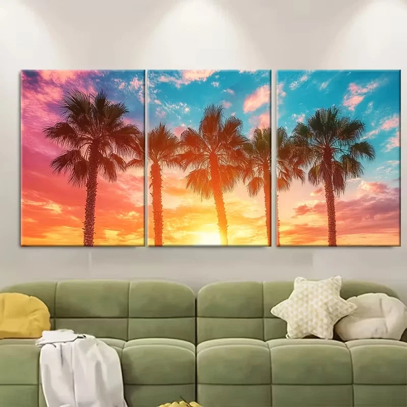 3pcs London Tower Bridge Watercolor Metal Print Ready to Hang Art