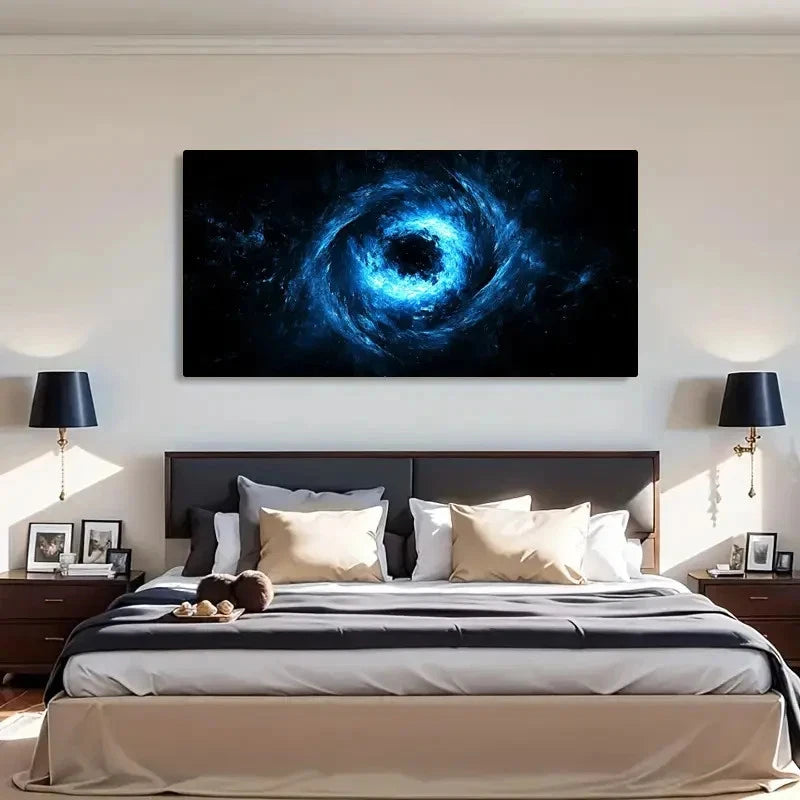 Swirling Motion Dynamic Texture Wall Art Canvas Office Home Room Framed 120x60cm - Bella Home Decor