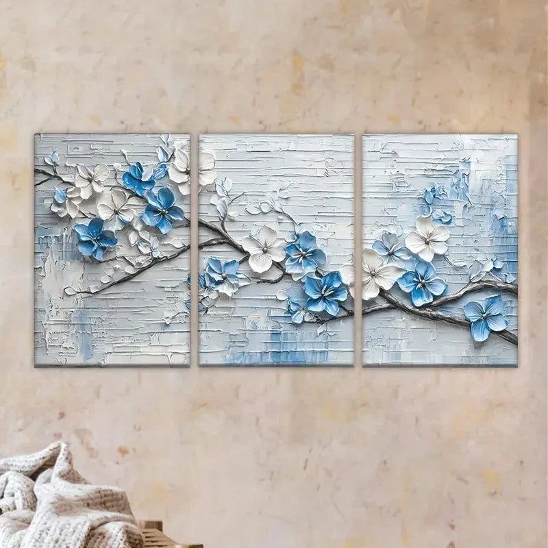 3pcs Three-Piece Canvas Artwork Wall Art Set Canvas Framed 40x60cm - High Quality Print 100% Australian Made Wall Canvas Ready to Hang - Bella Home Decor