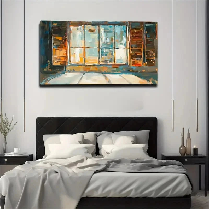 Rich Sense Of Layering Colors Wall Art Canvas Office Home Room Framed 120x60cm