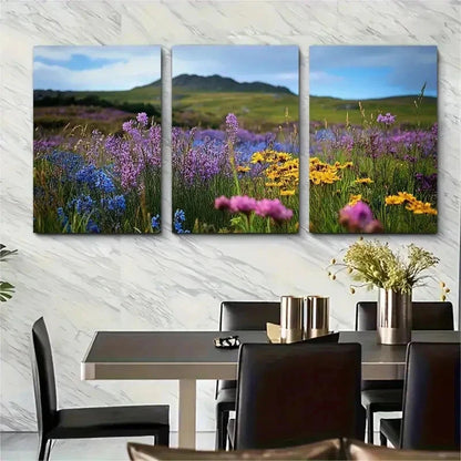 3pcs Dartmoor National Park Scenery Perfect Wall Art Set Canvas Framed 50x70cm - High Quality Print 100% Australian Made Wall Canvas Ready to Hang - Bella Home Decor