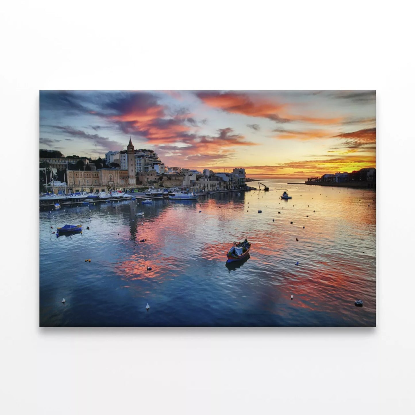 Malta Island Mediterranean Sea    Wall Art Decor 100% Australian Made - Bella Home Decor