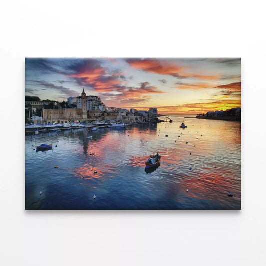 Malta Island Mediterranean Sea    Wall Art Decor 100% Australian Made - Bella Home Decor
