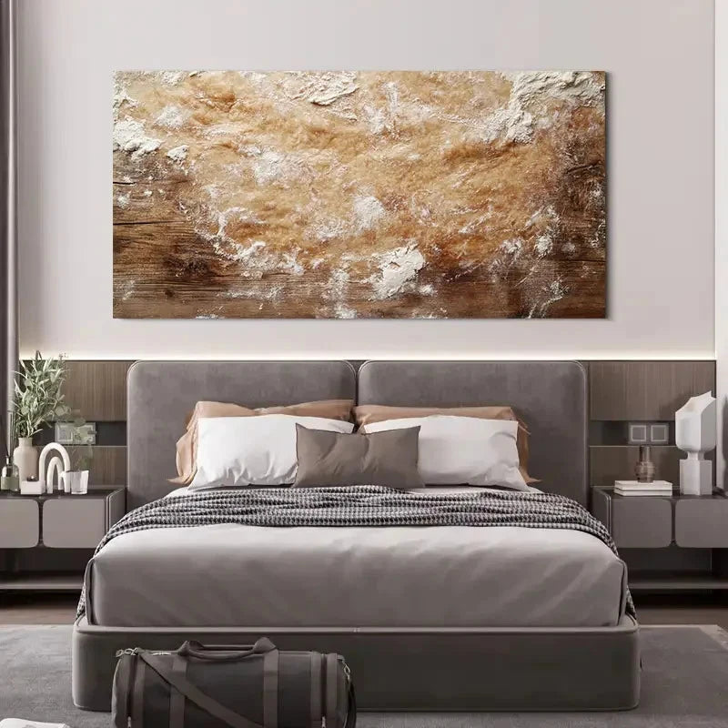 Modern Minimalist Abstract Wall Art Canvas Office Home Room Framed 120x60cm