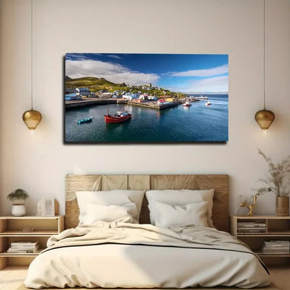 Leisurely Island And Romantic Wall Art Canvas Office Home Room Framed 120x60cm