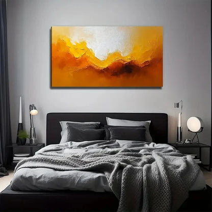 Modern Landscape Paint Spring Wall Art Canvas Office Home Room Framed 120x60cm