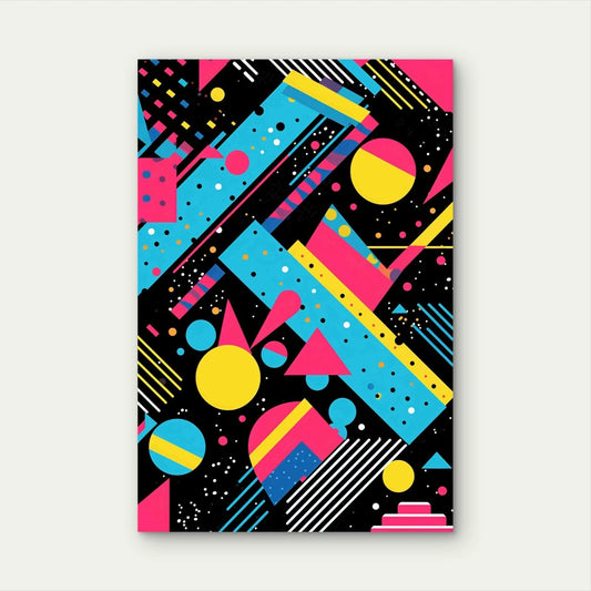 Seamless Abstract Pattern Design 40x60cm Metal Print Ready to Hang
