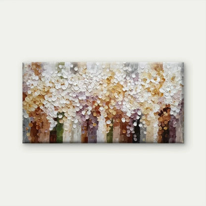 Abstract Blooming Flower Wall Art Canvas Office Home Room Framed 120x60cm