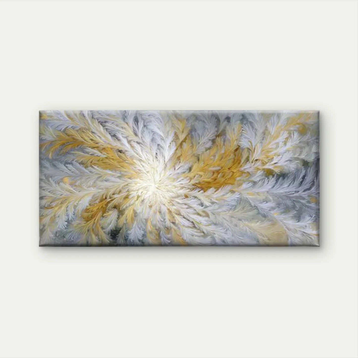 Vibrant Colorful Abstract Wall Art Canvas Office Home Room Framed 120x60cm - Bella Home Decor