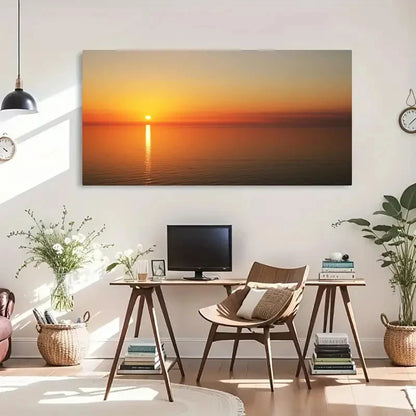 Modern Retro Asian Style Wall Art Canvas Office Home Room Framed 120x60cm