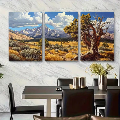 3pcs Great Basin National Park Metal Print Ready to Hang Art