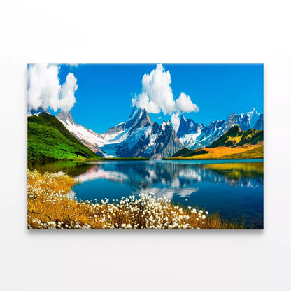 Sunrise View On Bernese Range Wall Art Decor 100% Australian Made - Bella Home Decor