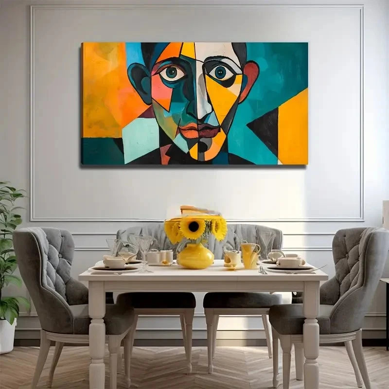 Abstract Design Perfect Wall Art Canvas Office Home Room Framed 120x60cm