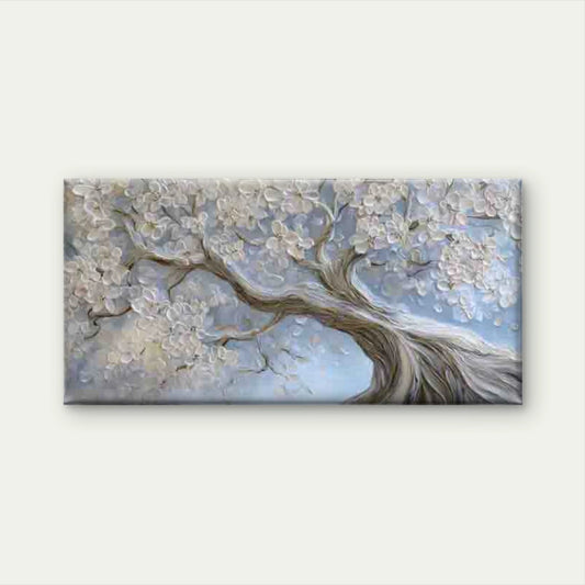 Spring Blossom Elegant Design Wall Art Canvas Office Home Room Framed 120x60cm
