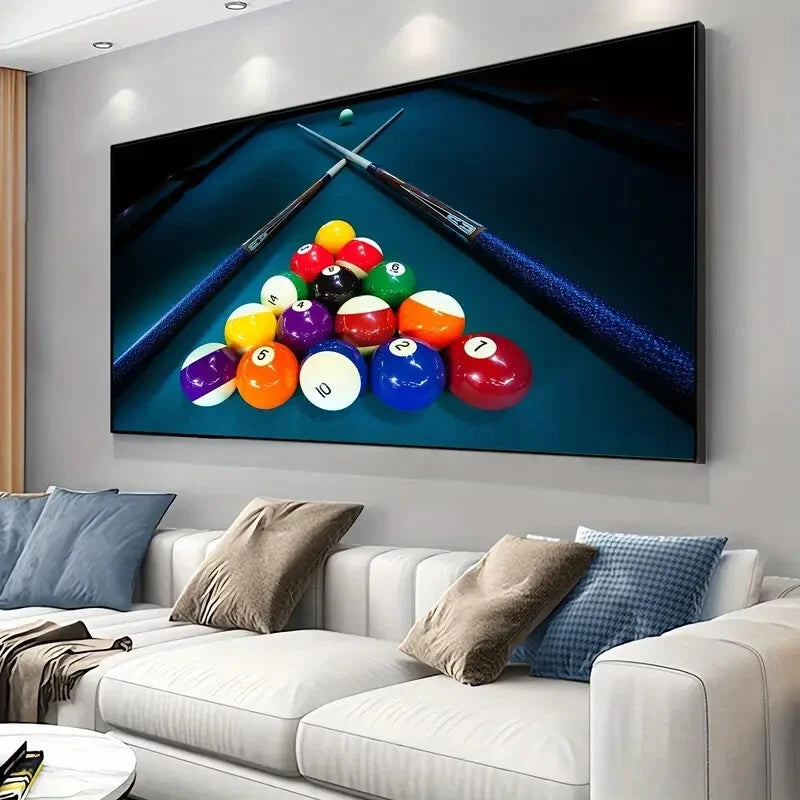 Black & Golden Floral Lil wall canvas office home room framed 120x60cm - Bella Home Decor