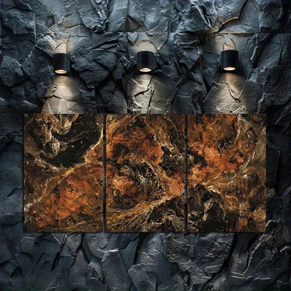 3pcs Carina Nebula Design Metal Print Ready to Hang Art - Bella Home Decor