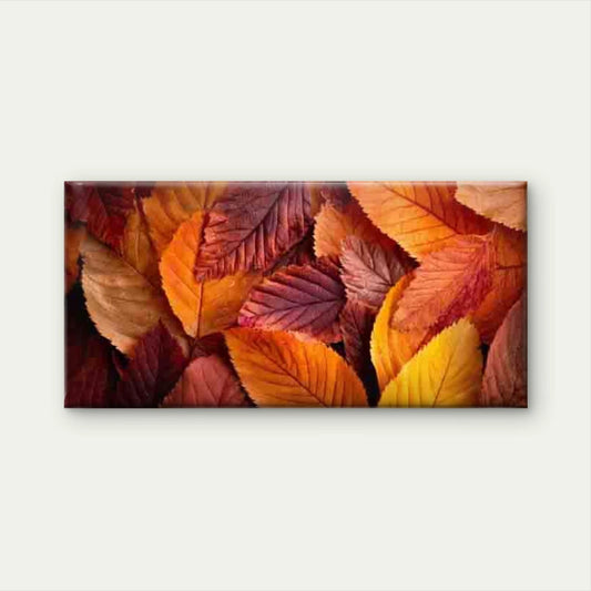 Featuring Autumn Leaves Wall Art Canvas Office Home Room Framed 120x60cm
