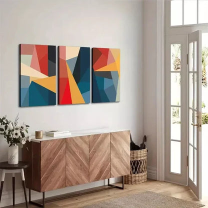 3pcs Modern Abstract Art Canvas Framed 60x90cm - High Quality Print 100% Australian Made Wall Canvas Ready to Hang
