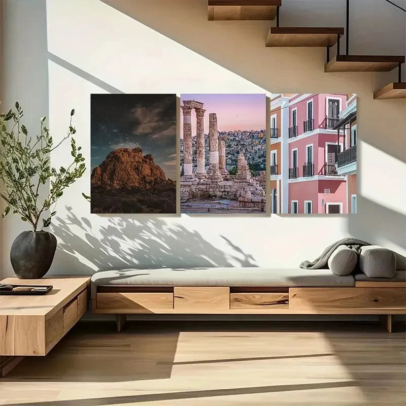3pcs Joshua Tree National Park Metal Print Ready to Hang Art
