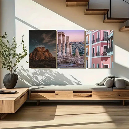 3pcs Joshua Tree National Park Metal Print Ready to Hang Art
