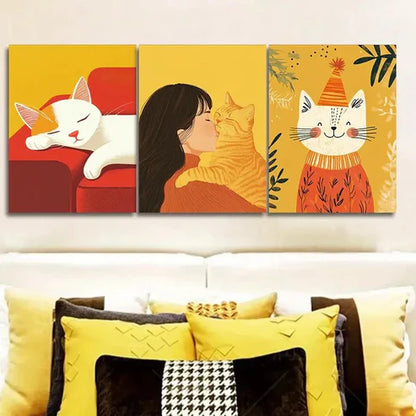3pcs Perfect for Decorating Your Home Wall Art Set Canvas Unframed - High Quality Print 100% Australian Made Wall Canvas