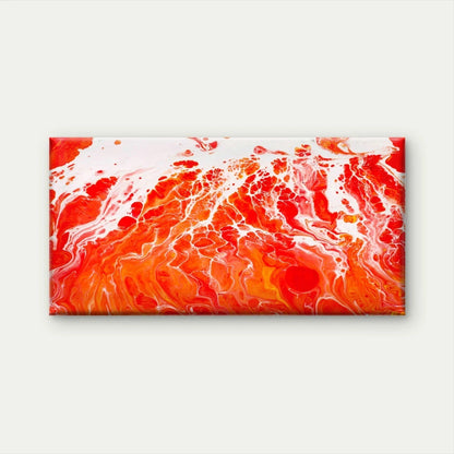 Abstract Background Red SurvivorWall Art Canvas Office Home Room Framed 120x60cm