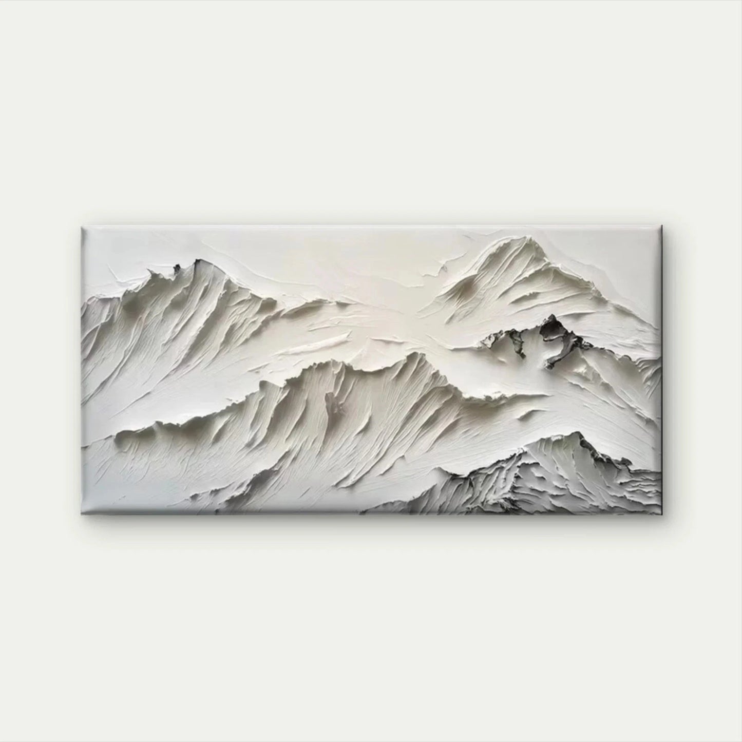 Abstract Mountain Landscape Wall Art Canvas Office Home Room Framed 120x60cm