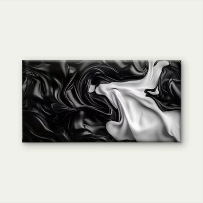 Abstract Liquid Folds Wall Art Canvas Office Home Room Framed 120x60cm