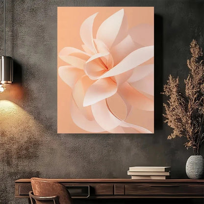 Beautiful Modern Abstract Minimalist Painting 40x60cm Metal Print Ready to Hang - Bella Home Decor