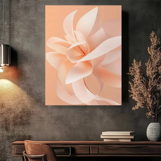 Beautiful Modern Abstract Minimalist Painting 40x60cm Metal Print Ready to Hang