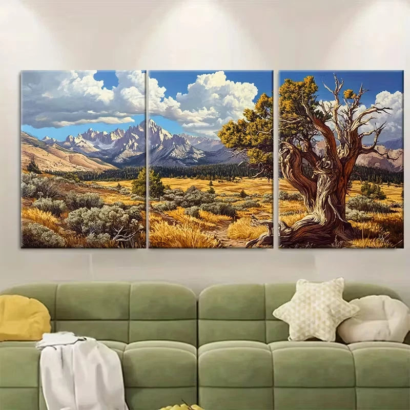 3pcs Great Basin National Park Metal Print Ready to Hang Art