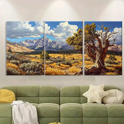 3pcs Great Basin National Park Metal Print Ready to Hang Art