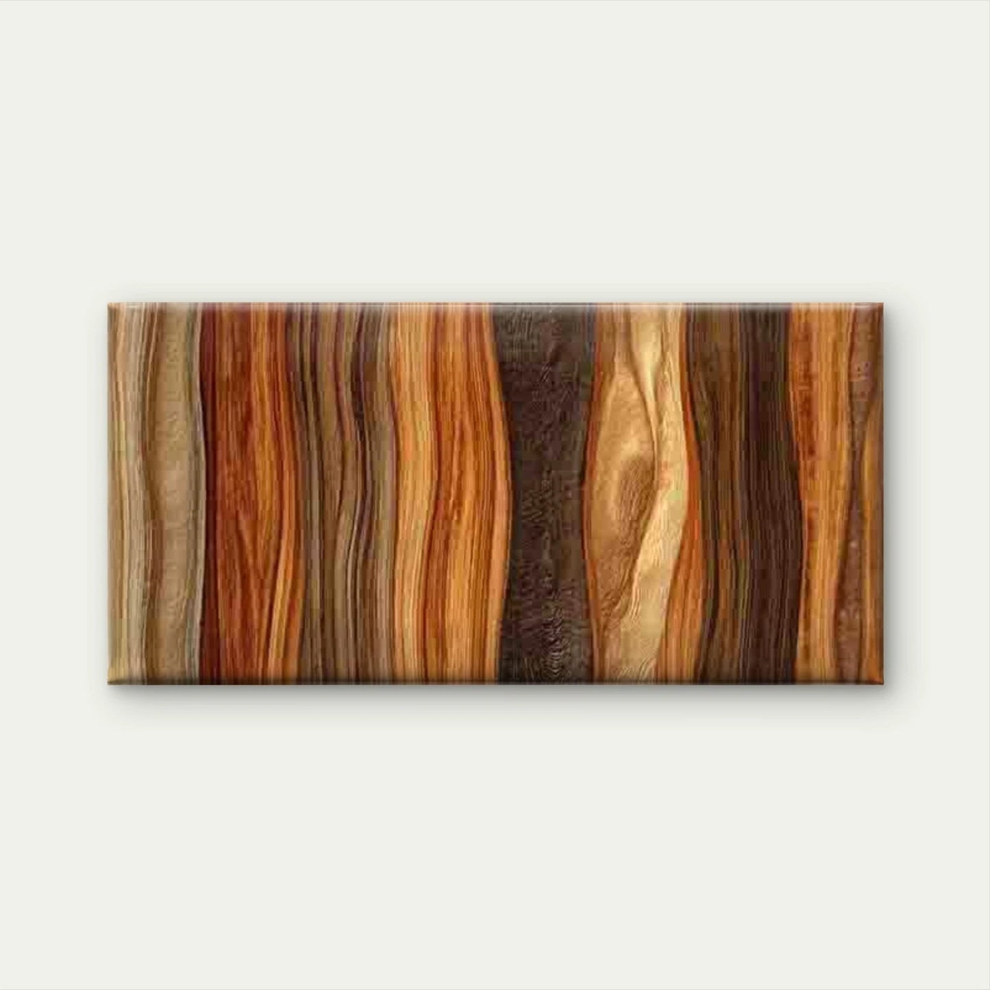 Warm Wood Textured Grain Art Wall Art Canvas Office Home Room Framed 120x60cm - Bella Home Decor