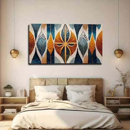 Fascinating Persian Carpet Wall Art Canvas Office Home Room Framed 120x60cm