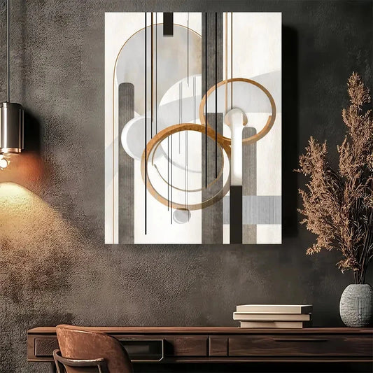 Beautiful Modern Abstract Minimalist Painting 40x60cm Metal Print Ready to Hang
