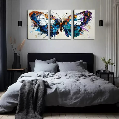 3pcs Product That Brings Good Luck, a Colorful Wall Art Canvas Unframed - High Quality Print 100% Australian Made Wall Canvas
