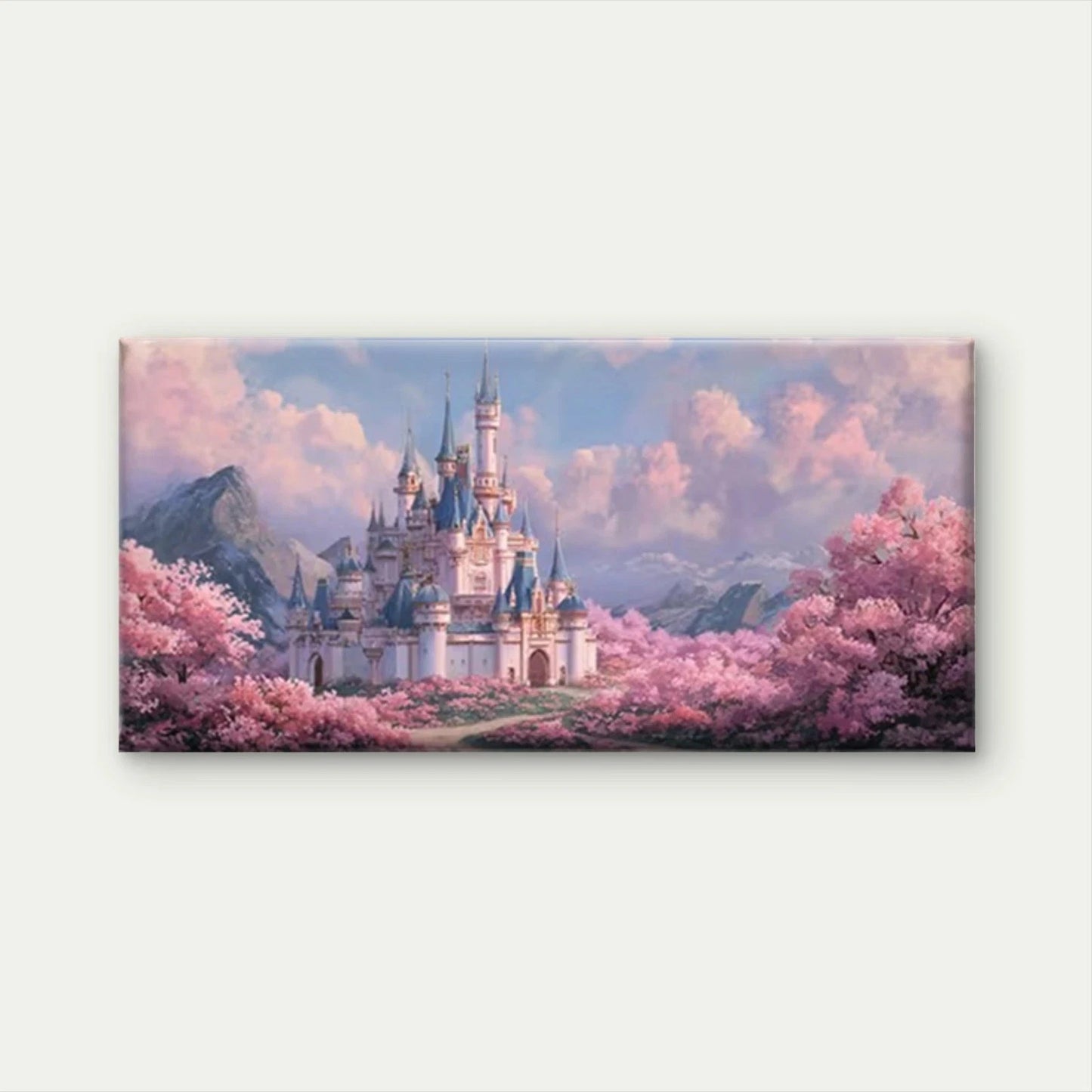 Dreamlike Landscape Wall Art Canvas Office Home Room Framed 120x60cm