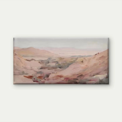 Abstract Desert Mountain Wall Art Canvas Office Home Room Framed 120x60cm