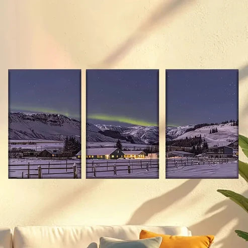 3pcs Fascinating universe Wall Art Set Canvas Unframed - High Quality Print 100% Australian Made Wall Canvas